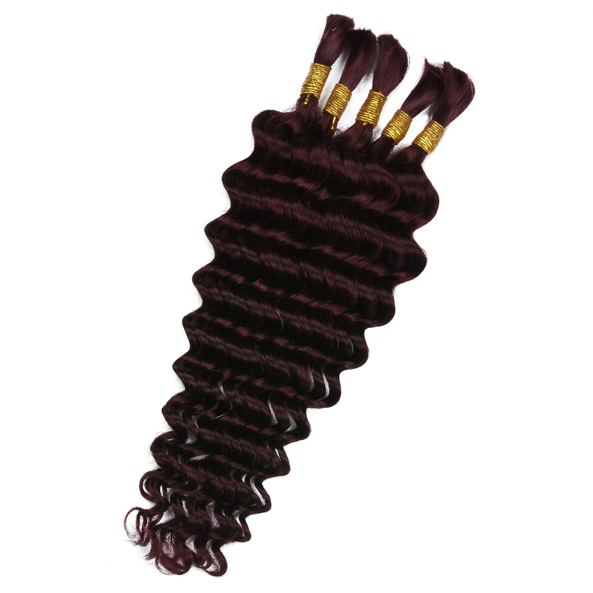 Deep Wave 100% Human Hair Bulk - огляд і ціна Water Wave Bulk Human Hair For Braiding