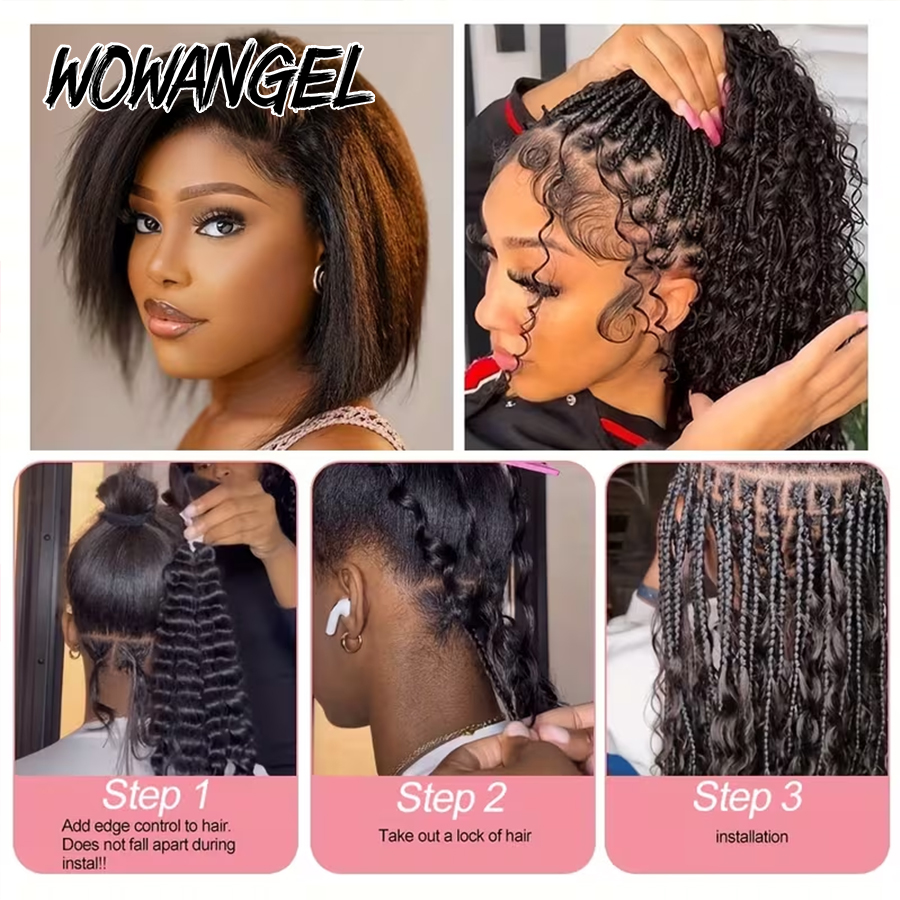 Boho Braids Human Hair Bulk De - огляд і ціна Water Wave Bulk Human Hair For Braiding