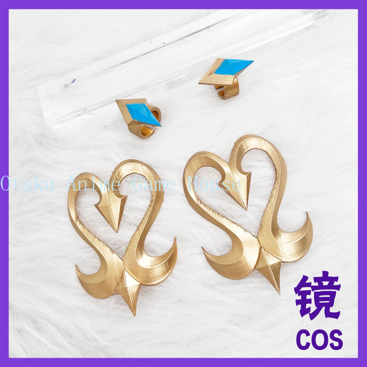 Genshin Impact Odette Cosplay  - огляд і ціна Hair Clips