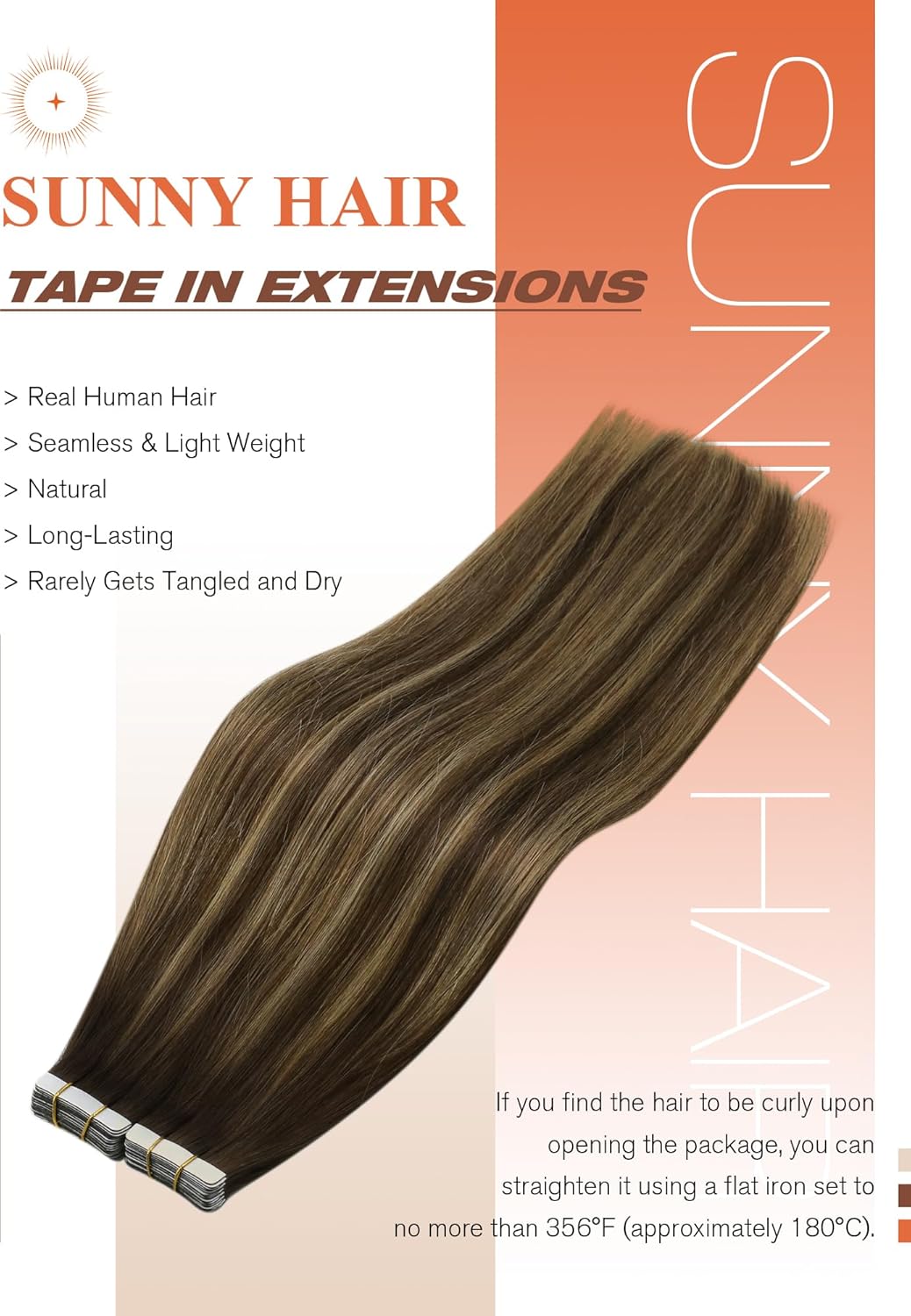 VeSunny Remy Tape In Hair Exte - огляд і ціна Invisible Tape In Extensions Real Hair