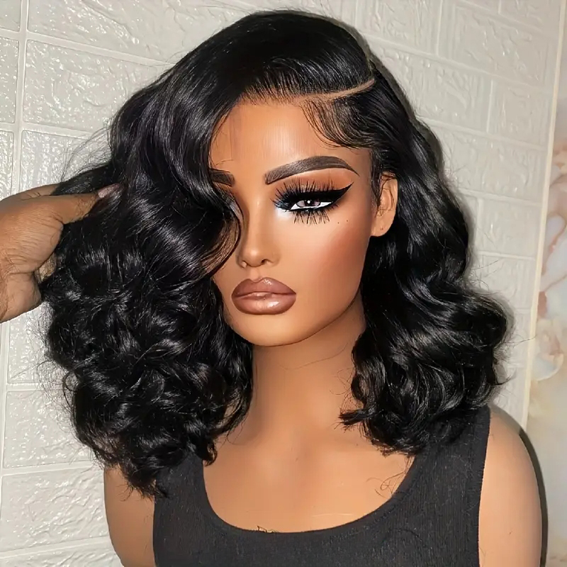 250% Density Human Hair Body W - огляд і ціна Glueless Wear And Go Human Hair Wig