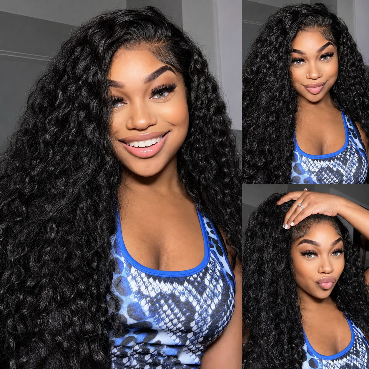 Ultra Fitted 250% Curly Wigs H - огляд і ціна Hd Lace Frontal Wig Human Hair Pre Plucked