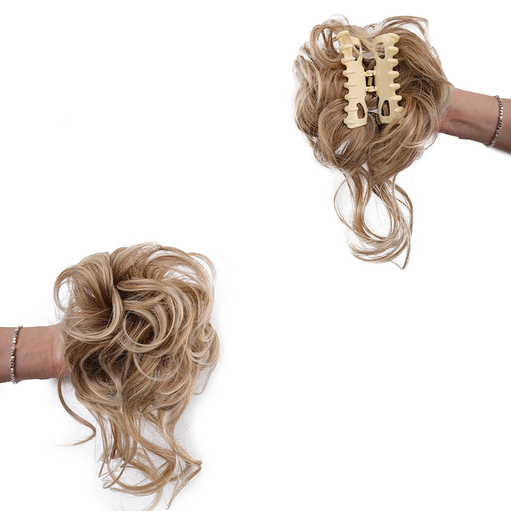 Synthetic Messy Bun Hair Piece - огляд і ціна Claw Clip Messy Bun Hair Piece