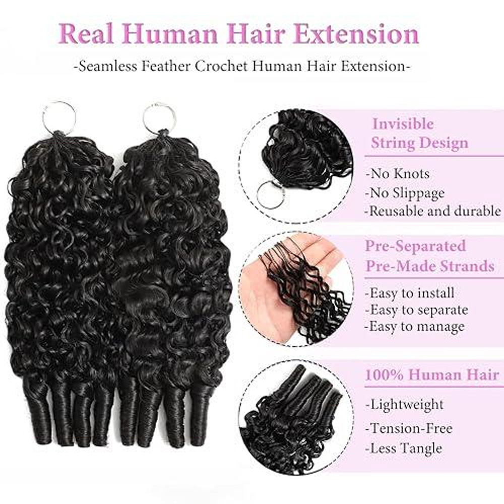 Human Crochet Hair for Black W - огляд і ціна Hair Bundles