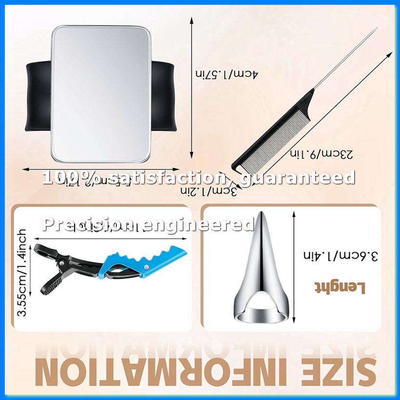 8 PCS Parting Ring Hair Select - огляд і ціна Hair Clips