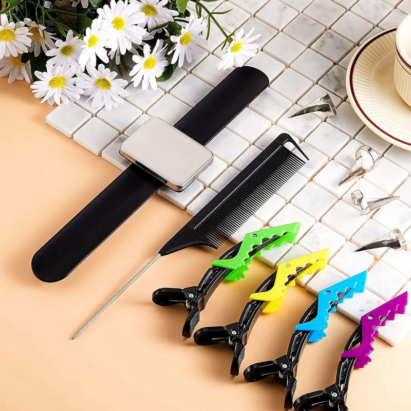 8 PCS Parting Ring Hair Select - огляд і ціна Hair Clips