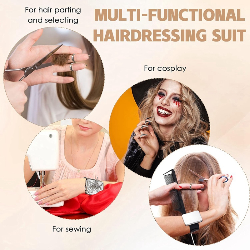 8 PCS Parting Ring Hair Select - огляд і ціна Hair Clips