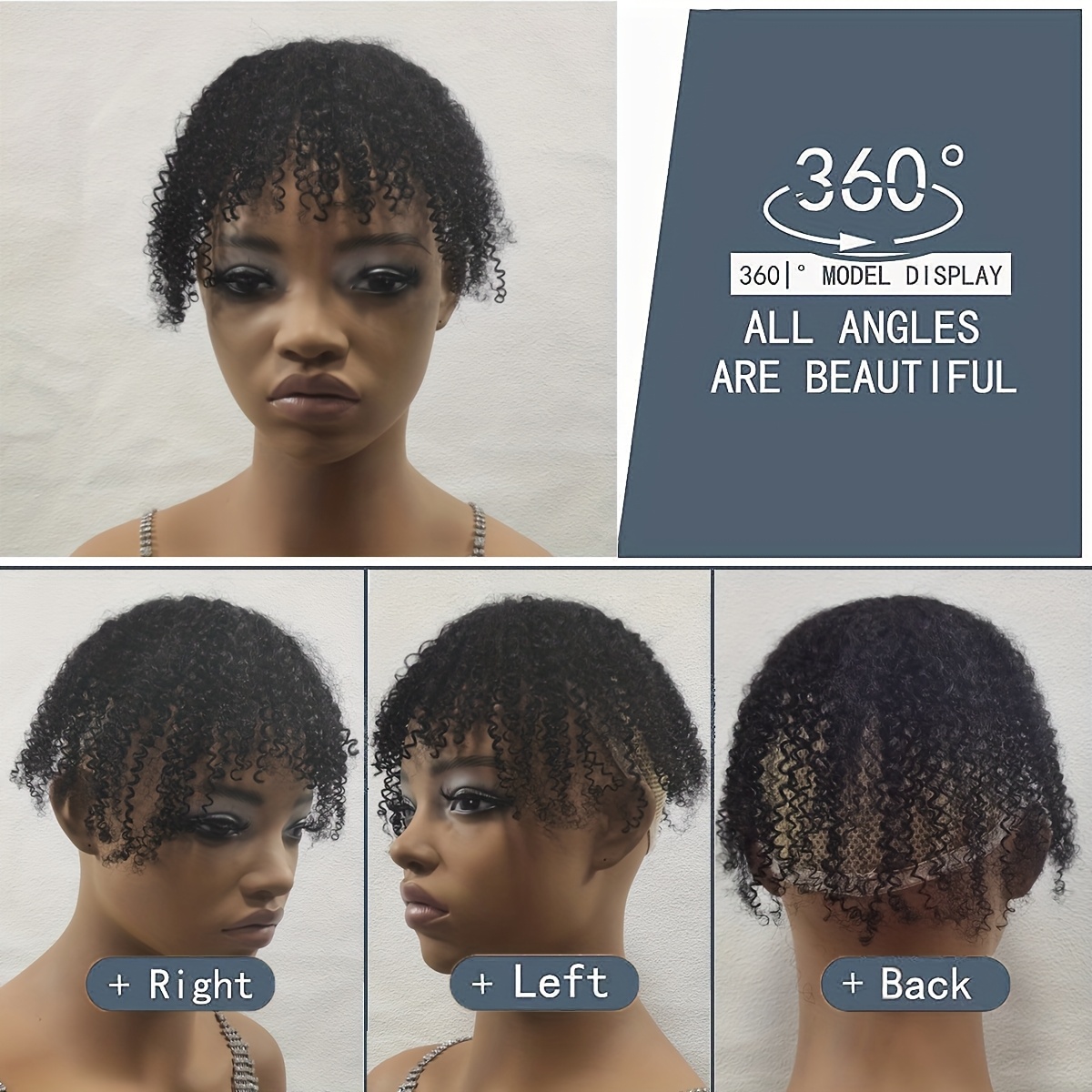Hair Clip with Bangs-Topper Ha - огляд і ціна Hair Clips