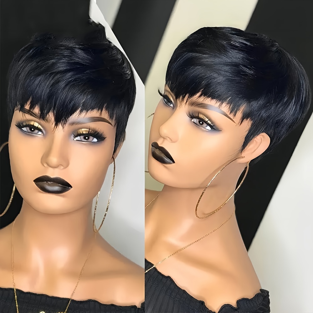 Short Pixie Wig Human Hair Lay - огляд і ціна Short Pixie Cut Wig Human Hair Cheap