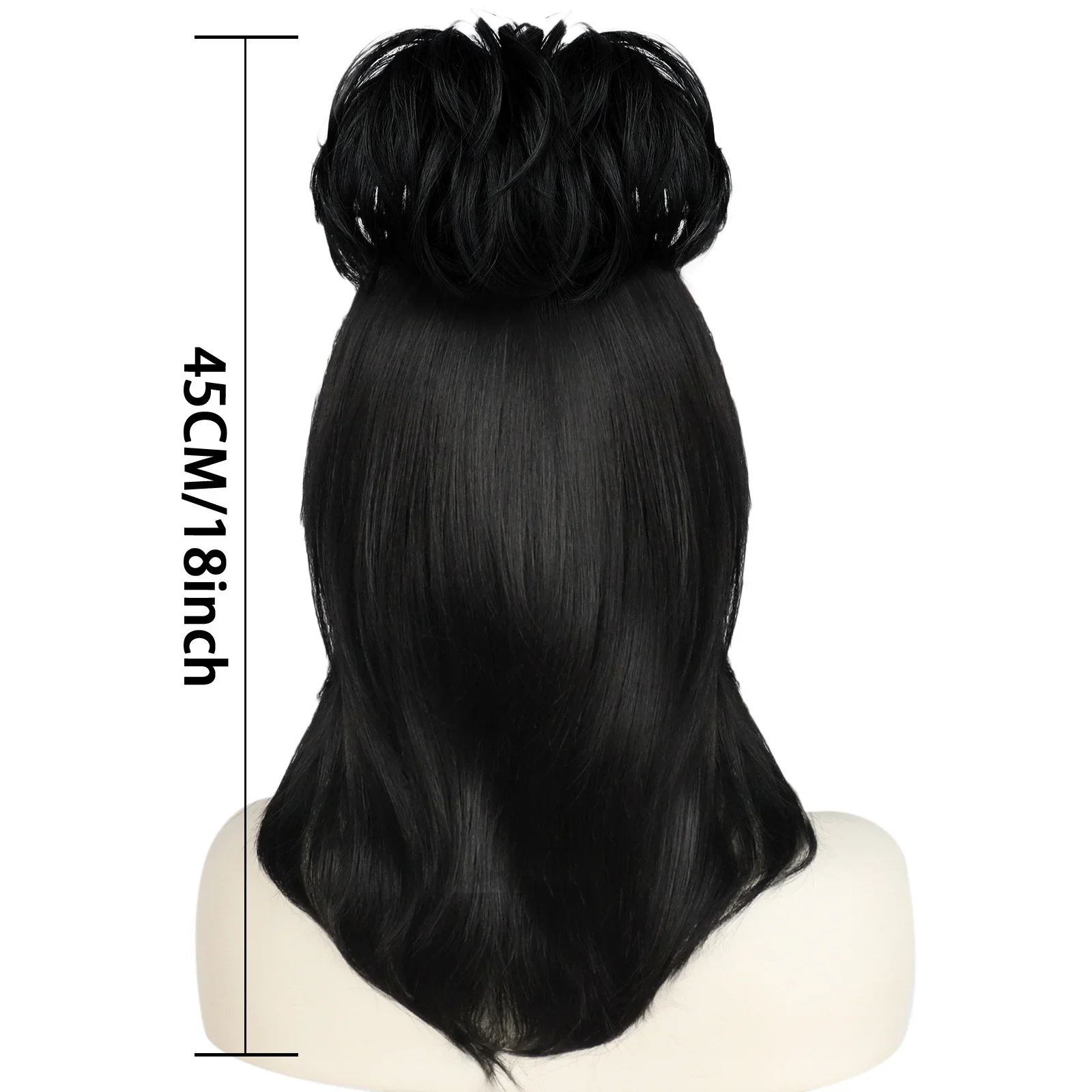 Lydia Deetz Cosplay Wig Bride  - огляд і ціна Synthetic Braided Wigs For Black Women