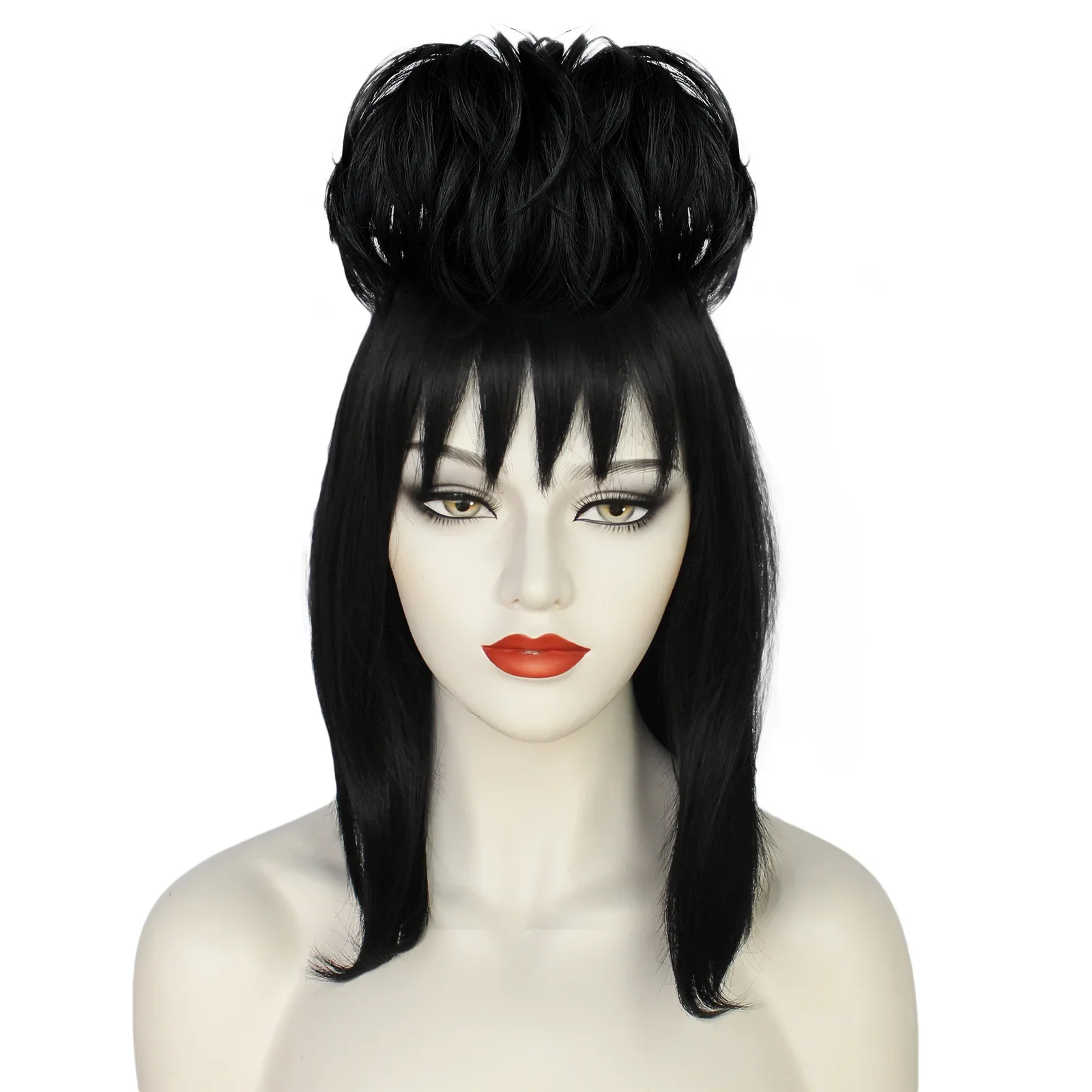 Lydia Deetz Cosplay Wig Bride  - огляд і ціна Synthetic Braided Wigs For Black Women