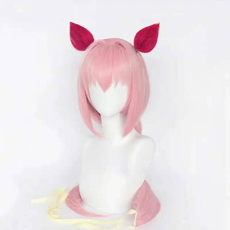 Uma Musume Haru Urara Cosplay  - огляд і ціна Synthetic Wigs
