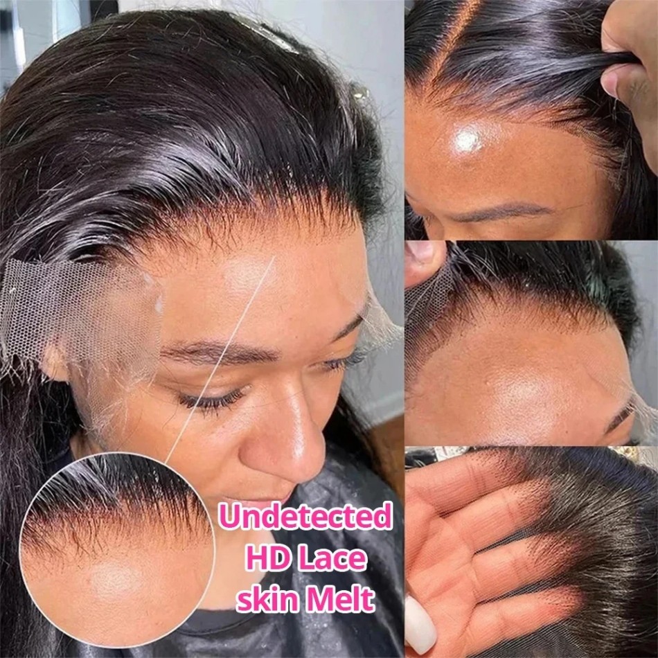 Glueless Bone Straight Human H - огляд і ціна Lace Front Wigs