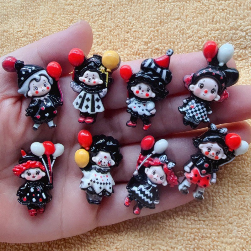 12pcs Joker Balloon Children's - огляд і ціна Hair Clips